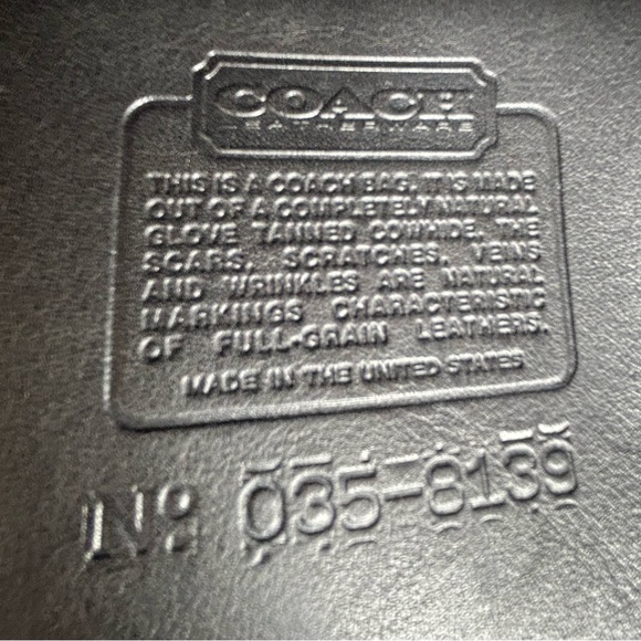 Like new, 70s Vintage Coach carrier musette unisex messenger Briefcase work bag - Picture 17 of 17